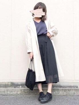 macha*さん(レディース・159cm)の冬コーディネート