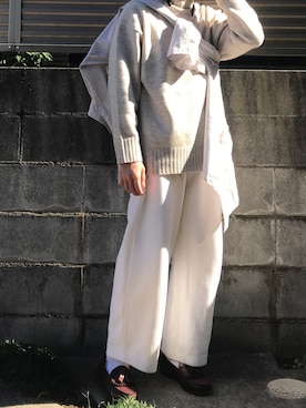 「marka（マーカ）のアイテム（テーラードジャケット）」を使った、てぃーさん（メンズ・166cm）の秋コーディネート