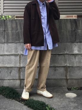 「COLTESSE（コルテッセ）のアイテム」を使った、てぃーさん（メンズ・166cm）の秋コーディネート