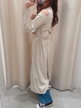 「アラサーコーデ」｜okamu🍦骨格ストレートさん（レディース・159cm）の春コーディネート
