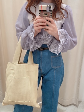 「アラサーコーデ」｜okamu🍦骨格ストレートさん（レディース・159cm）の春コーディネート