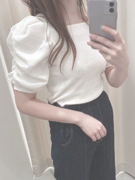 okamu🍦骨格ストレートさん（レディース・159cm）の夏コーディネート