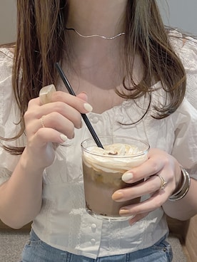okamu🍦骨格ストレートさん(レディース・159cm)の夏コーディネート