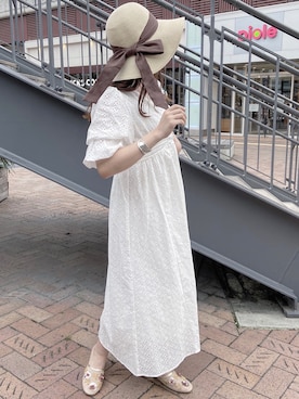 okamu🍦骨格ストレートさん(レディース・159cm)の夏コーディネート