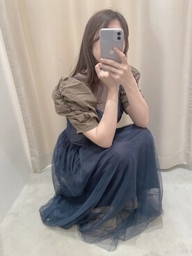 okamu🍦骨格ストレートさん（レディース・159cm）の春コーディネート