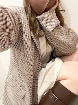 「秋のマイ旬スタイル」｜okamu🍦骨格ストレートさん（レディース・159cm）の秋コーディネート