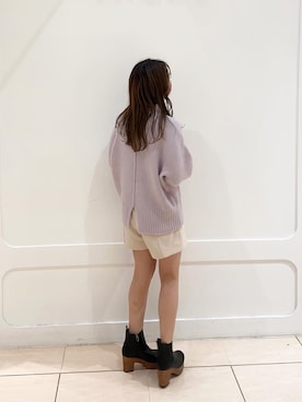 okamu🍦骨格ストレートさん(レディース・160cm)の冬コーディネート