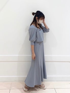 okamu🍦骨格ストレートさん(レディース・159cm)の春コーディネート