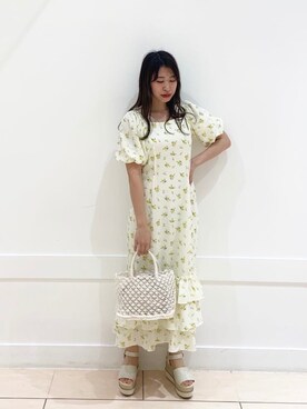 okamu🍦骨格ストレートさん（レディース・159cm）の夏コーディネート