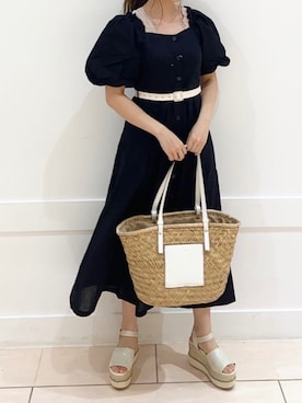 okamu🍦骨格ストレートさん(レディース・159cm)の夏コーディネート