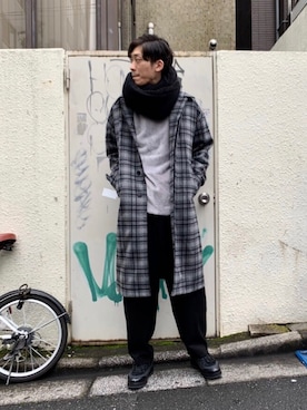 「HARE（ハレ）のアイテム（その他アウター）」を使った、nissy_HAREさん（メンズ・180cm）の秋コーディネート