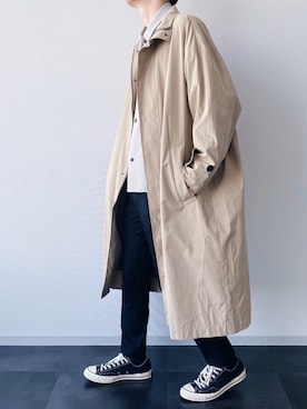 「HARE（ハレ）のアイテム（その他アウター）」を使った、nissy_HAREさん（メンズ・180cm）の冬コーディネート