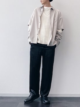 nissy_HAREさん（メンズ・180cm）の春コーディネート