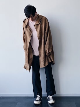 nissy_HAREさん（メンズ・180cm）の春コーディネート