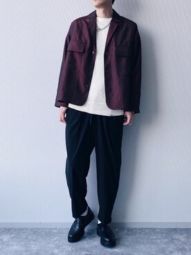 nissy_HAREさん（メンズ・180cm）の春コーディネート