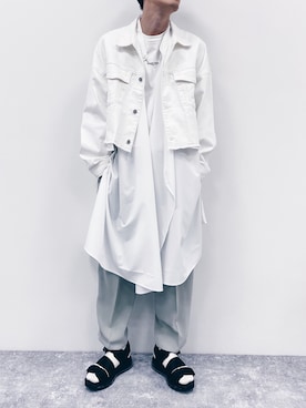 「HARE（ハレ）のアイテム（その他アウター）」を使った、nissy_HAREさん（メンズ・180cm）の春コーディネート