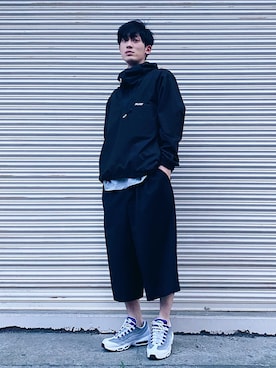 「PALACE（パレス）のアイテム（ジャケット/アウター）」を使った、nissy_HAREさん（メンズ・180cm）の春コーディネート