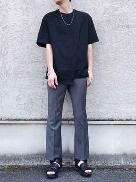 nissy_HAREさん（メンズ・180cm）の春コーディネート