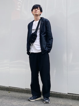 「BLACK COMME des GARÇONS」｜「アイテム（ジャケット/アウター）」を使った、nissy_HAREさん（メンズ・180cm）の春コーディネート