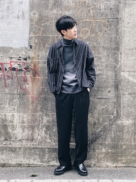 nissy_HAREさん（メンズ・180cm）の秋コーディネート