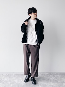Hare ハレ メンズ のブルゾンコーディネート Zozotown