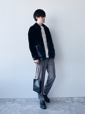 nissy_HAREさん（メンズ・180cm）の冬コーディネート