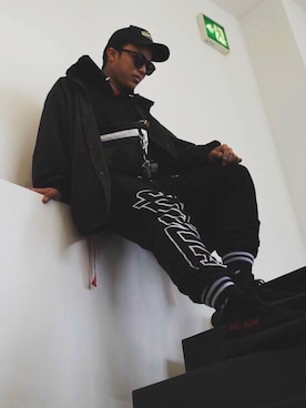 「GEO（ジェオ）のアイテム」を使った、yさん（メンズ・172cm）の春コーディネート