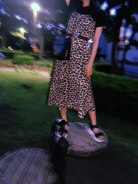 鈴木海那さん（レディース・160cm）の秋コーディネート