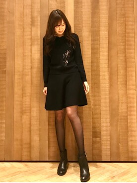 「vanitybeauty」｜yukoさん（レディース・165cm）の冬コーディネート