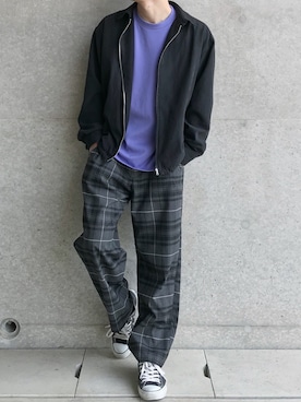 Nサージ１タックワイドパンツ Niko And を使ったメンズ人気ファッションコーディネート Wear