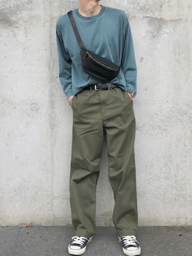 「7分袖」｜「アイテム（その他）」を使った、ko-skさん（メンズ・175cm）の夏コーディネート