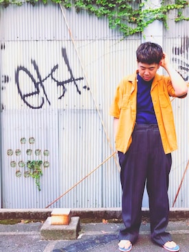 だーなー。さん（メンズ・168cm）の夏コーディネート