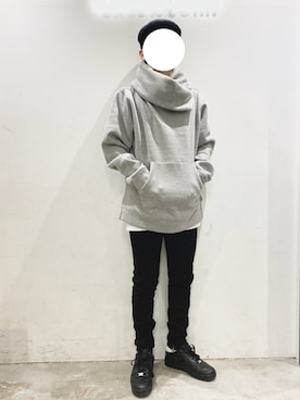 「COOOPER」｜「アイテム（パンツ）」を使った、KOMさん（メンズ・166cm）の冬コーディネート