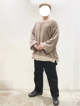「COOOPER」｜KOMさん（メンズ・166cm）の冬コーディネート