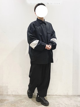 「Herden（ハーデン）のアイテム」を使った、KOMさん（メンズ・166cm）の冬コーディネート