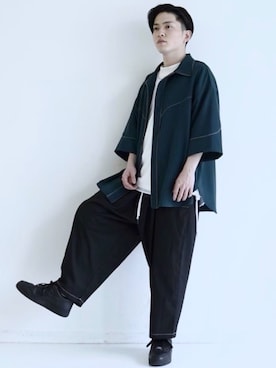 KOMさん（メンズ・165cm）の夏コーディネート