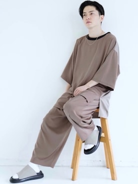 KOMさん（メンズ・165cm）の夏コーディネート