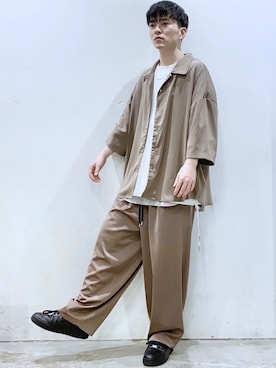 「ドルマン」｜KOMさん（メンズ・165cm）の夏コーディネート