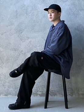 「ドルマン」｜「アイテム（その他）」を使った、KOMさん（メンズ・165cm）の冬コーディネート