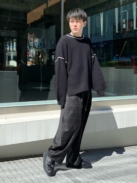 「ストリートカジュアル」｜「アイテム（その他）」を使った、KOMさん（メンズ・165cm）の春コーディネート