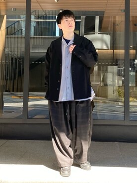 「ストリートカジュアル」｜「アイテム（その他）」を使った、KOMさん（メンズ・165cm）の春コーディネート