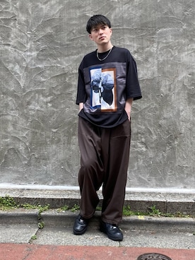 「ストリートカジュアル」｜「アイテム（その他）」を使った、KOMさん（メンズ・165cm）の春コーディネート