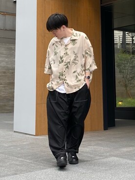 「ストリートカジュアル」｜「アイテム（その他）」を使った、KOMさん（メンズ・165cm）の春コーディネート