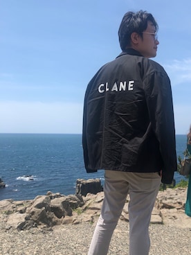 「CLANE（クラネ）のアイテム（その他アウター）」を使った、mt18catさん（メンズ・171cm）の春コーディネート