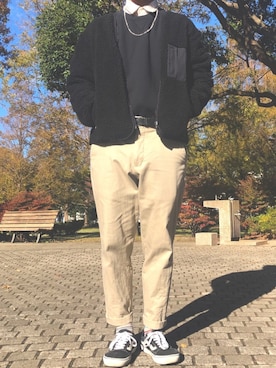 たかちさん（メンズ・175cm）の秋コーディネート