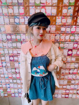 張小貓さん（レディース・167cm）の春コーディネート