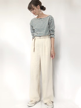 宇佐美 彩さん(レディース・163cm)の夏コーディネート