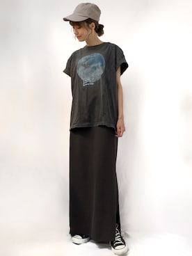 宇佐美 彩さん（レディース・163cm）の夏コーディネート