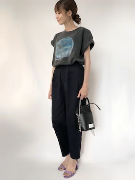 宇佐美 彩さん（レディース・163cm）の夏コーディネート