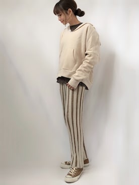 宇佐美 彩さん(レディース・163cm)の秋コーディネート